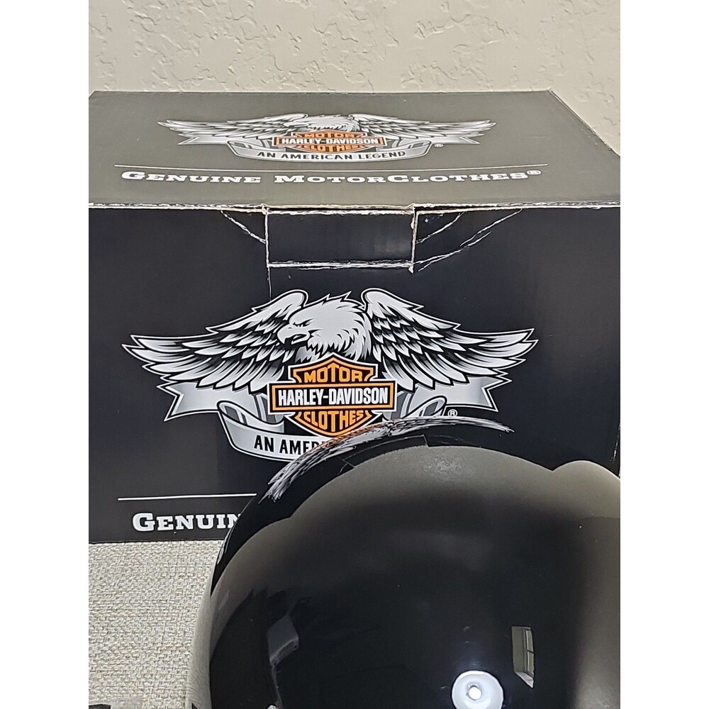 Harley-Davidson Midnight Half Helmet Size XS 2011 - 98214-12VM/002S NEW - Picture 7 of 16